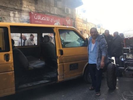 حادث سير في يعبد